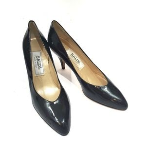 Italian Made Bally Patent Leather Pump Heels